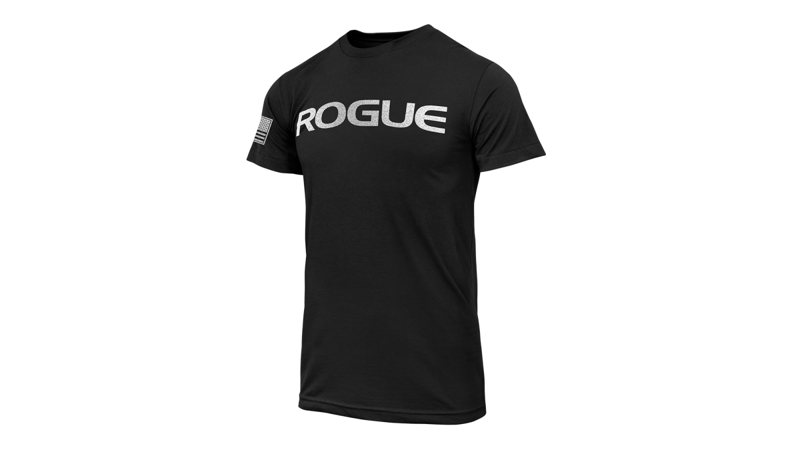 Rogue Basic Shirt Black Silver Rogue Fitness